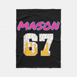 67 Baseball Meme Slang Viral Trend  Fleece Blanket