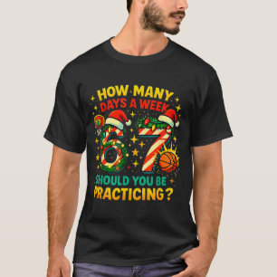 67 Basketball Christmas Funny Practice Meme Gift T-Shirt