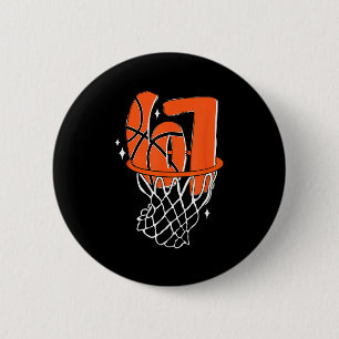 67 Basketball Six Seven 6 7 Meme Funny 67 Basketba 2 Inch Round Button
