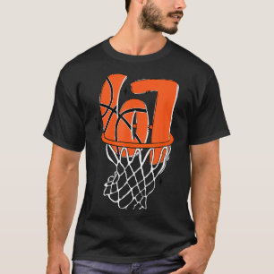67 Basketball Six Seven 6 7 Meme Funny 67 Basketba T-Shirt
