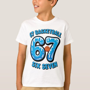 67 Basketball Six Seven Sports Meme Tee