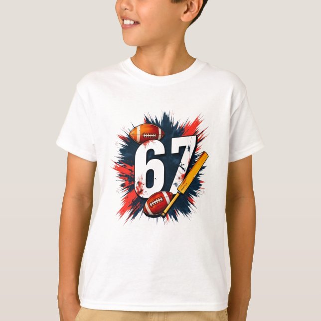  67 Bold Urban T-Shirt (Front)