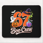 67 boo crew funny halloween ghost witch pumpkin mouse pad<br><div class="desc">67 boo crew funny halloween ghost witch pumpkin spooky squad  | Mousepad .67 boo crew funny halloween ghost witch pumpkin spooky squad  This product focuses on clean visual lines. The artwork reflects a simple and timeless style.</div>