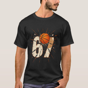 67 Brainrot Youth Basketball Drip - Funny Kids 67  T-Shirt