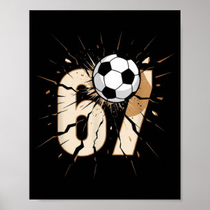67 Brainrot Youth Soccer Drip - Funny Kids 67 Poster