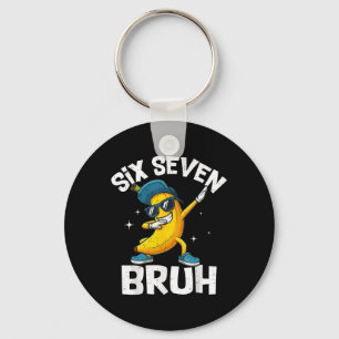 67 Bruh Dabbing Banana Six Seven Meme 6 7 Bananas  Keychain