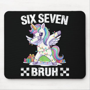 67 Burh Funny Christmas 6 7 Meme Men Women Kids Mouse Pad