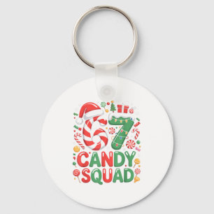 67 Candy Squad Christmas Brainrot Funny Xmas Light Keychain