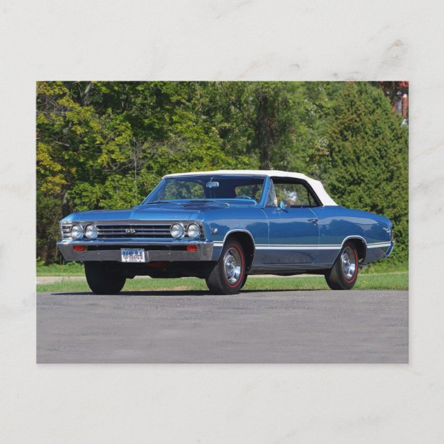 67' Chevelle SS Postcard (Front)