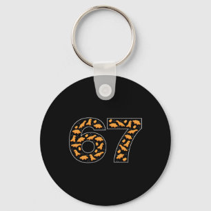 67 Chicken Nuggets Six Seven Keychain