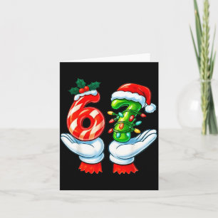 67 Christmas 67 Meme Gen Alpha Slang Candy Cane Xm Card