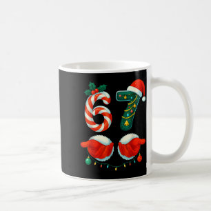 67 Christmas 6 7 Meme Pajamas Holiday Gen Alpha Sl Coffee Mug