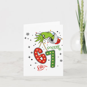 67 Christmas Costume Funny Winter Celebration  Card