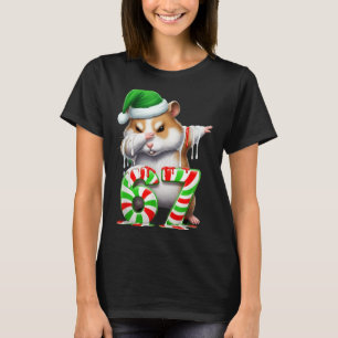 67 Christmas Funny 67 Brainrot Youth Kids Hamster  T-Shirt