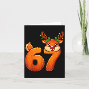 67 Christmas Funny Reindeer Bruh Meme Pajamas Wome Card