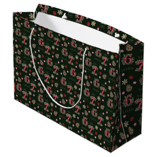 67 Christmas Gift Bag Six Seven Gift Wrap