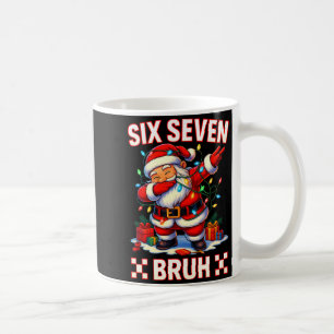 67 Christmas Shirt Santa Six Seven Bruh Men Women Coffee Mug