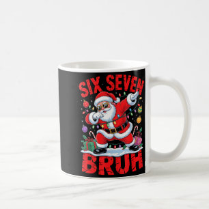 67 Christmas Shirt Santa Six Seven Bruh Men Women Coffee Mug