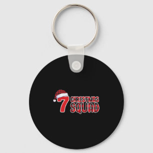 67 Christmas Shirt Six Seven Meme Squad 67 Red Pla Keychain