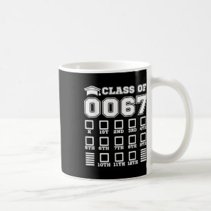 67 Cl Of 67 Grow With Me First Day Of School Check Coffee Mug