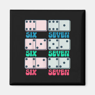 67 Counting Dominos Blocks Mathematics Teacher Vin Magnet
