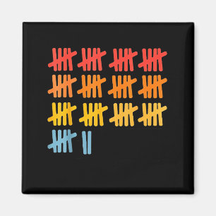 67 Counting Math Teacher Mathematics 67th Number Magnet