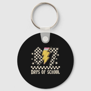 67 Days Of School Meme Slang Abcd Rock Boys Girls  Keychain