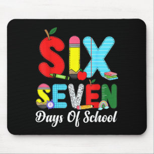 67 Days Of School Shirt Teacher Kids Funny 67 Meme Mouse Pad