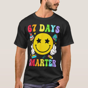 67 Days Smarter 67 Days Of School Teacher Student T-Shirt
