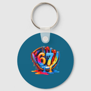67 Drip Baseball Life Style 101 Apparel Youth Drip Keychain