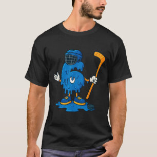 67 Drip Ice Cream Hockey Player T-Shirt