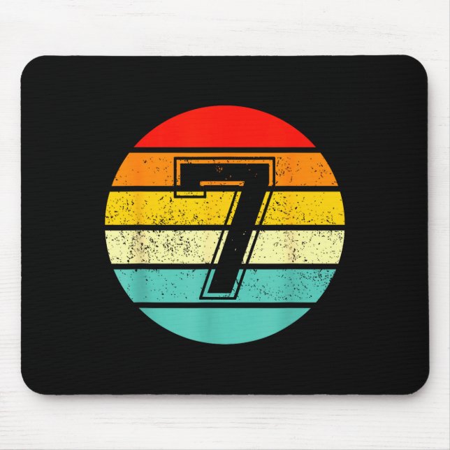 67 Drip Meme Funny 6 7 Costume Couple Retro _1  Mouse Pad (Front)