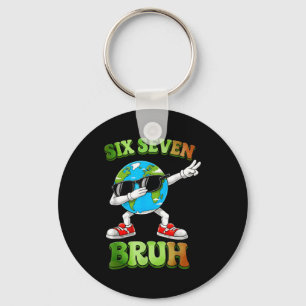 67 earth day bruh 2026 teacher boys kids dabbing keychain