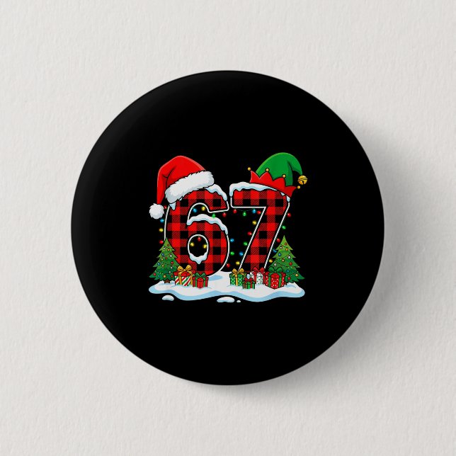 67 Festive Celebrations  2 Inch Round Button (Front)