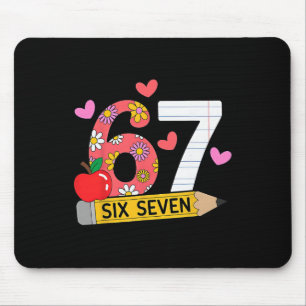67 For Teachers 67 Teacher Six Seven Mouse Pad