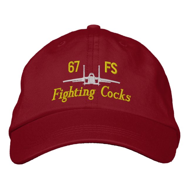67 FS F-15 Casquette de golf (Devant)