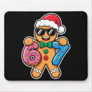 67 Funny Christmas Boys Kids Xmas Six Seven Ginger Mouse Pad