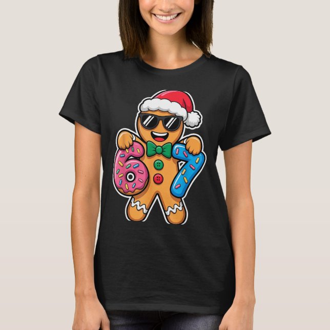 67 Funny Christmas Boys Kids Xmas Six Seven Ginger T-Shirt (Front)
