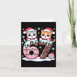 67 Funny Meme Kawaii Cats Christmas Ice Cream Drip Card