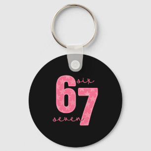 67 Funny Meme  Keychain