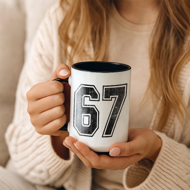 67 Funny Meme Six Seven Gen Alpha Mug (Creator Uploaded)