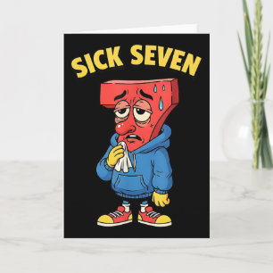67 Funny Men Women Six Seven Humor Meme Brainrot S Card