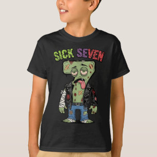 67 Funny Zombie Six Seven Humor Meme Brainrot Sick T-Shirt