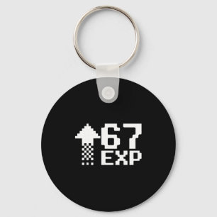 67 Gaming Kids Drip Meme Funny Six Seven Gen Alpha Keychain