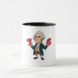 67 George Washington 7-6 Six Seven Meme 67  Mug