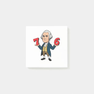 67 George Washington 7-6 Six Seven Meme 67 Post-it Notes