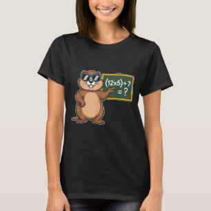 67 Groundhog Day 6-7 Meme Math Teacher Six Seven K T-Shirt