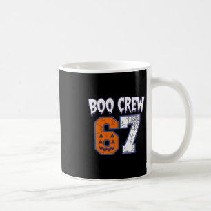 67 Halloween Boo Crew Sports Coffee Mug