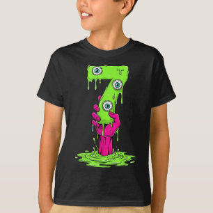 67 Halloween Costume Funny Number 7 Seven Meme For T-Shirt