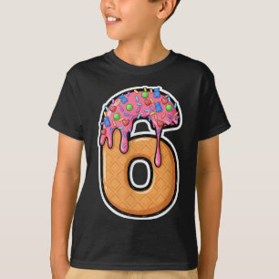 67 Halloween Costume Matching Number 6 Melting Ice T-Shirt